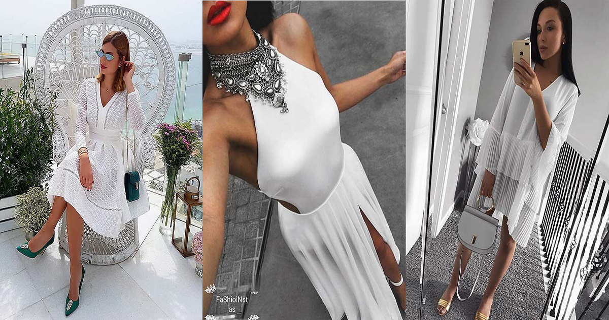 23 Stunning All White Party Outfits for Women - StayGlam  All white party  outfits, White party outfit, Trendy party outfits