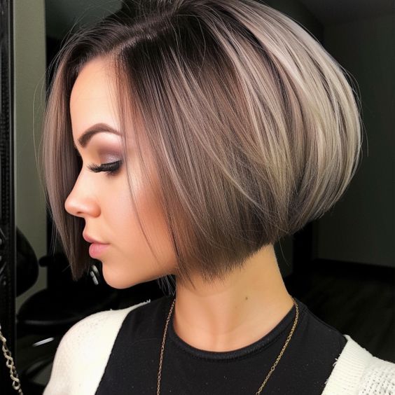 66 Charming Stacked Bob Hairstyles That Will Brighten Your Day