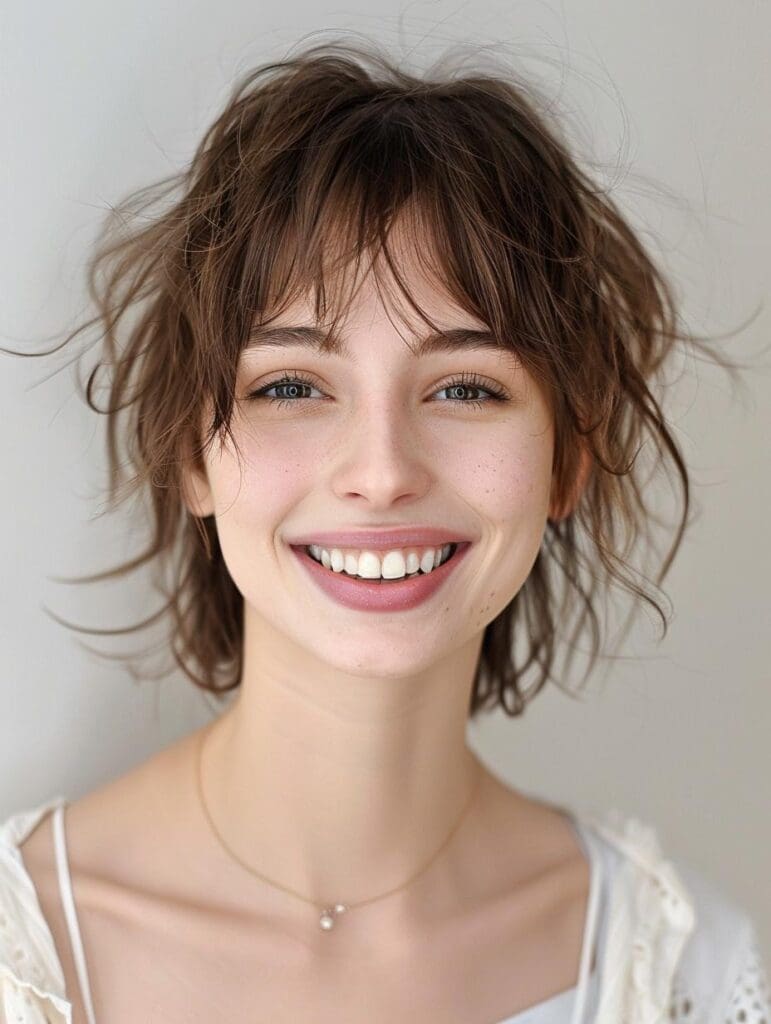 34 Elegant Short Hairstyles with Bangs for Women