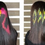 Pixalated hair