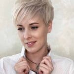 Classic Pixie Cut With Wispy Bangs