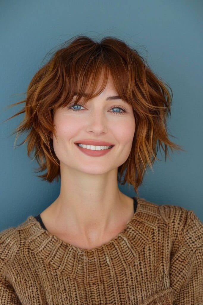 28 Easy Short Hair Styles with Bangs