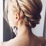 beautiful-short-braided-hair-halo-blondehair-bra