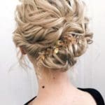 blonde-updo-hairstyles-with-accessories-shorthair