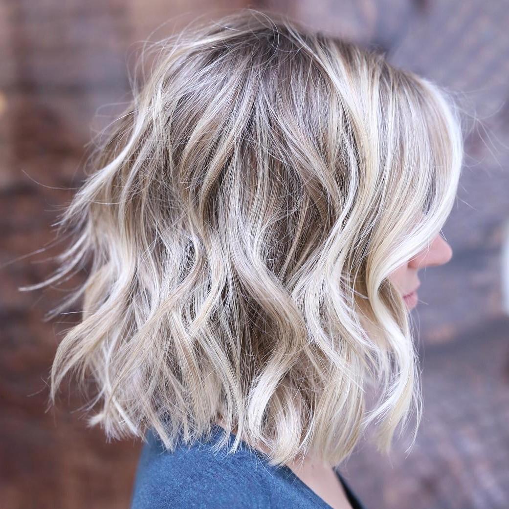 Bright Blonde With Beachy Waves