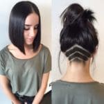 high-bun-with-nape-undercut-undercutbob-haircuts