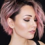 layered-messy-pixie-bob-with-rose-highlights-shor