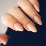 nude-almond-shaped-nails