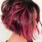 pink-and-brown-angled-asymmetrical-short-bob-sho