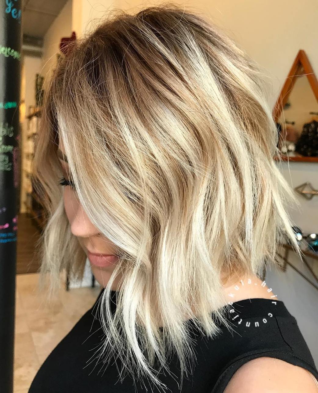 Rooty Blonde Bob