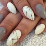 striped-almond-shaped-nails