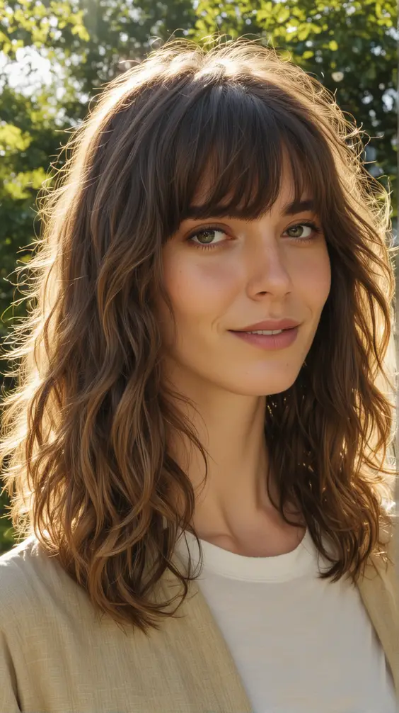 37 Stunning Looks for Medium Hair with Bangs