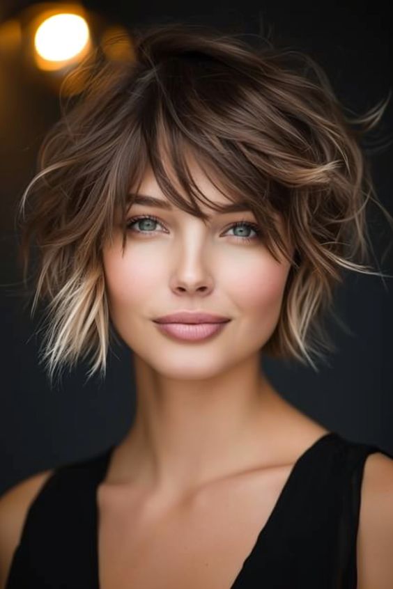 28 Alluring Ways to Style Short Layered Hair