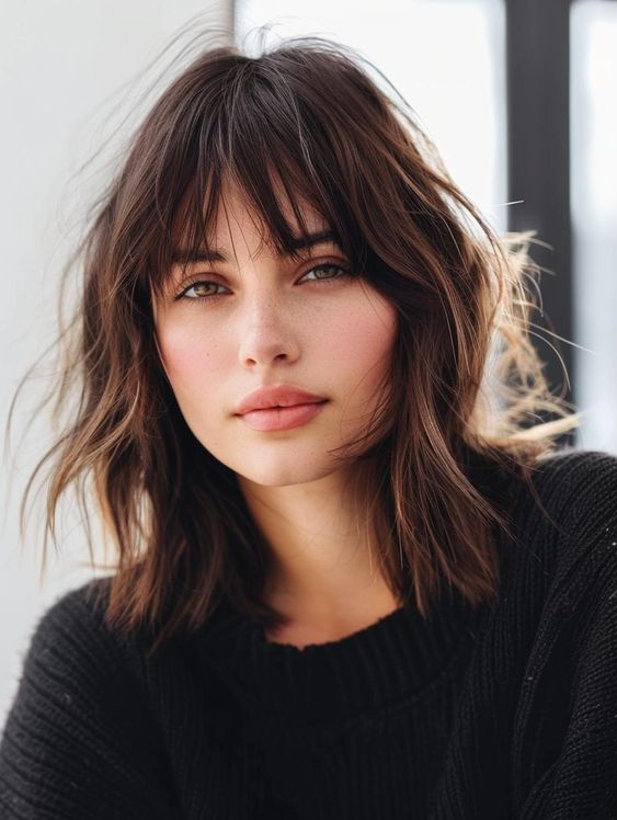 34 Stunning Shoulder-Length Layered Haircuts to Flaunt