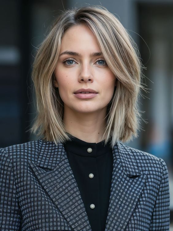 34 Elegant Medium-Length Layered Hairstyles