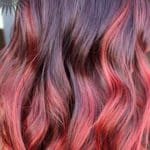 brunette-with-red-glazed-tips