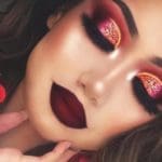 burgundy-lipstick-matte-makeup-ideas-to-try-this-s