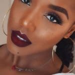 burgundy-lipstick-matte-makeup-ideas-to-try-this-s