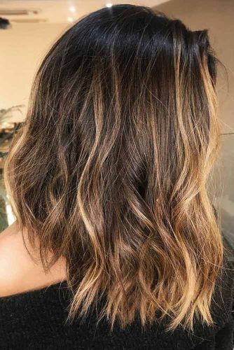 Dark Roots With Honey Highlights Blondehair Brun Hairs London