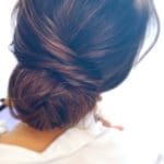 elegant-bun-for-medium-hair-picture-1