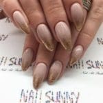 gold-shimmer-ombre-nails-ombre