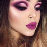 purple-makeup-look-with-cut-rease-eyes-makeup-cut