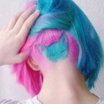 short-hairstyles-for-women-pastel-bob-with-a-cat