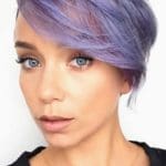 short-layered-haircut-with-purple-balayage