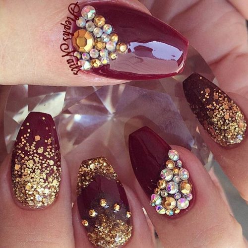 Stunning Burgundy Nails You Should Try picture 2