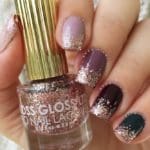 trendy-ombre-nail-designs-with-gold-glitter-pictur