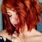 wavy-bob-hairstyles-auburn-color