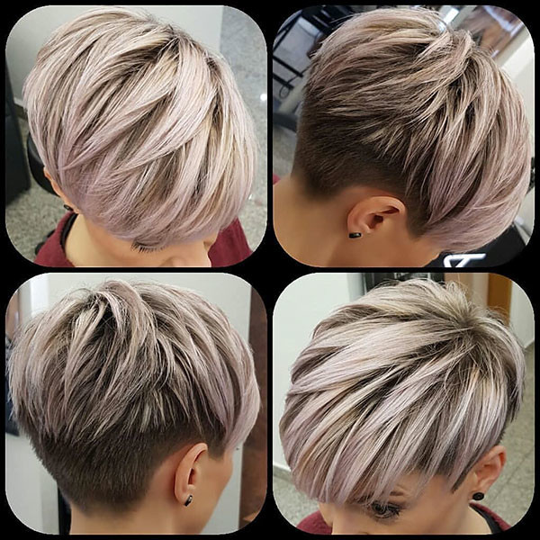 Layered-Pixie-Cut New Pixie Haircut Ideas in 2019 