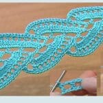 CROCHET STRIPY LACE TUTORIAL