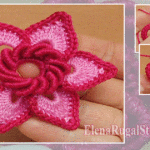 CROCHET IRISH FLOWER – TUTORIAL