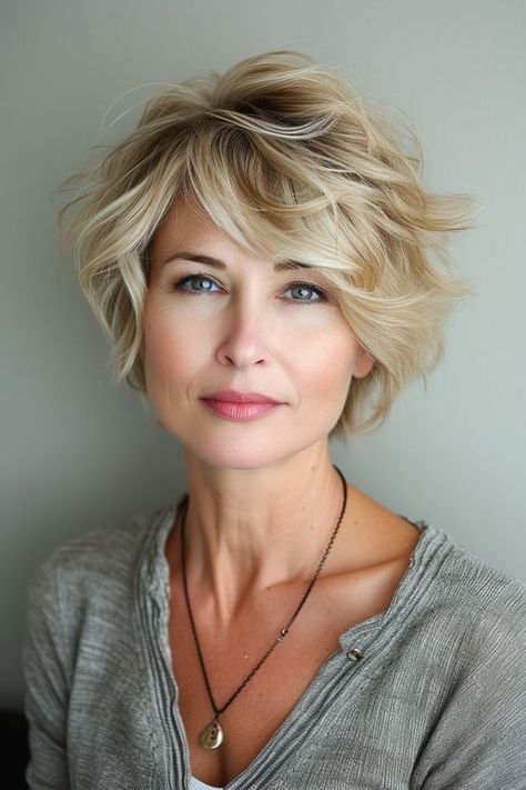 Short Hairstyles With Bangs 2024