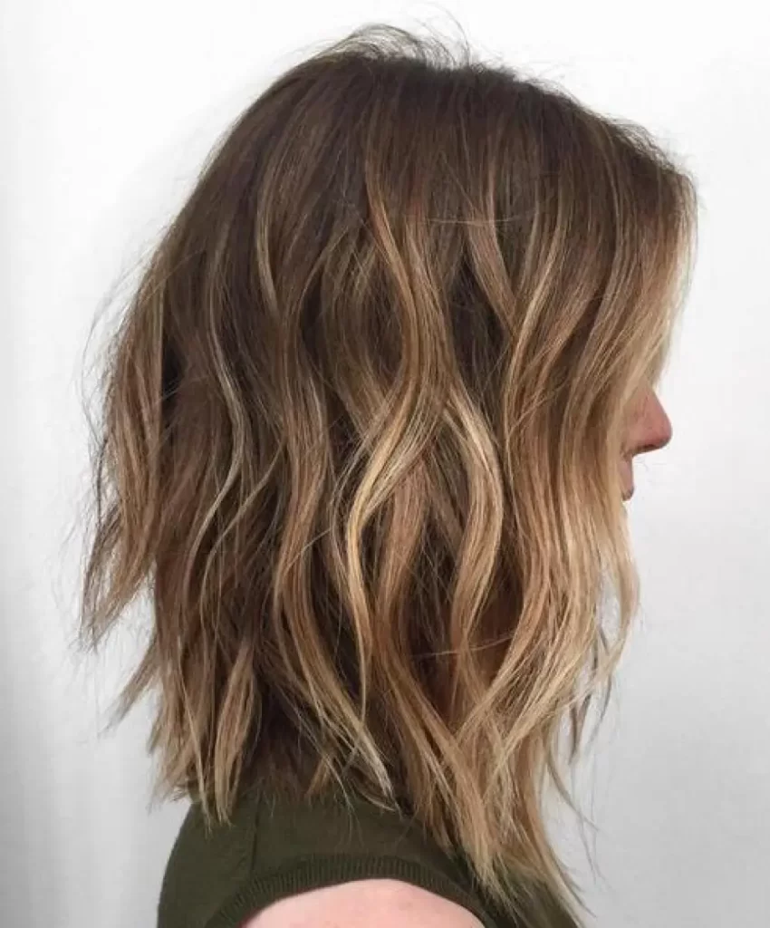 25 Stylish Long Choppy Bob Hairstyles for Blondes and Brunettes