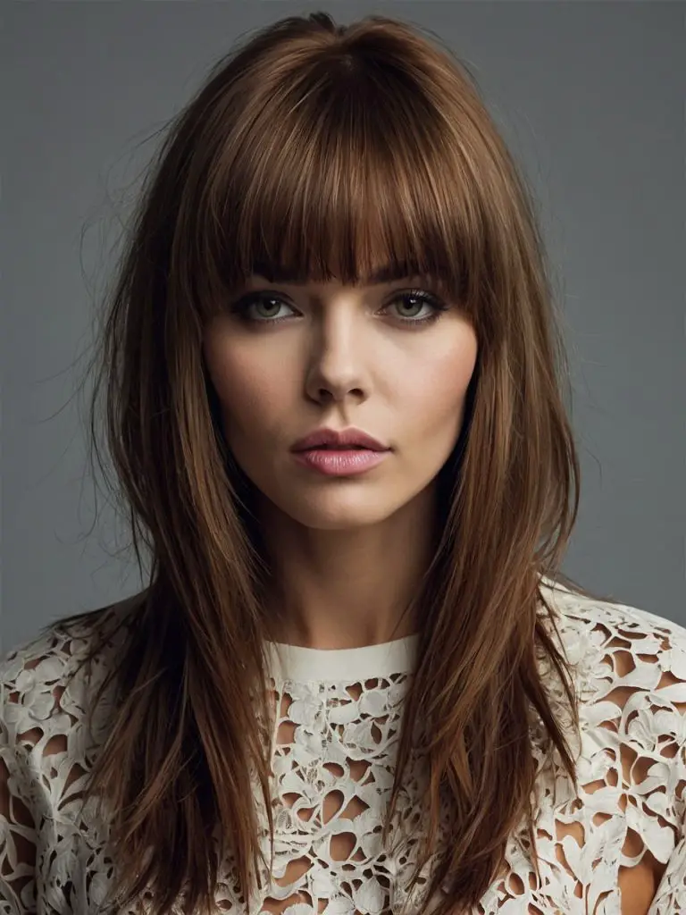 56 Lovely Long Shag Haircuts For An Effortless Style