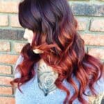 black-hair-with-burgundy-and-caramel-balayage