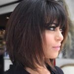 black-layered-bob-with-bangs