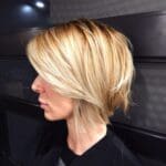 blonde-angled-shaggy-bob-with-side-bangs