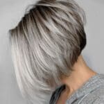 inverted-layered-gray-bob-with-brown-roots