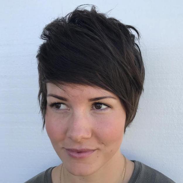 Layered Choppy Pixie Cut