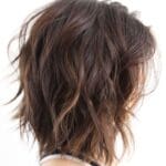 shoulder-length-choppy-wavy-bob