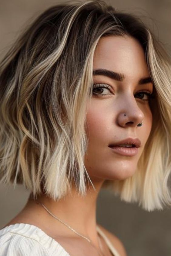 27 Inspirational Ideas for Balayage Short Hair to Feel Like a Celebrity