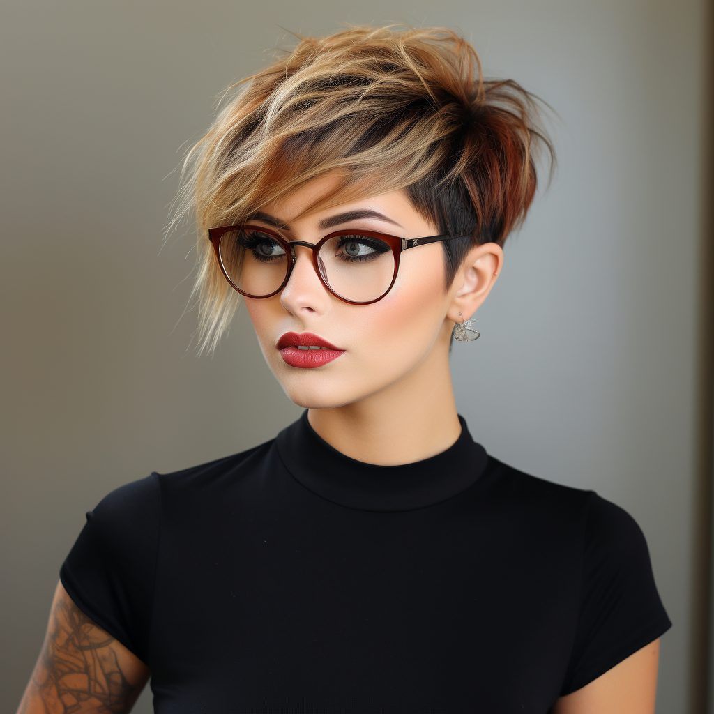 23 Adorable Pixie Cuts with Bangs