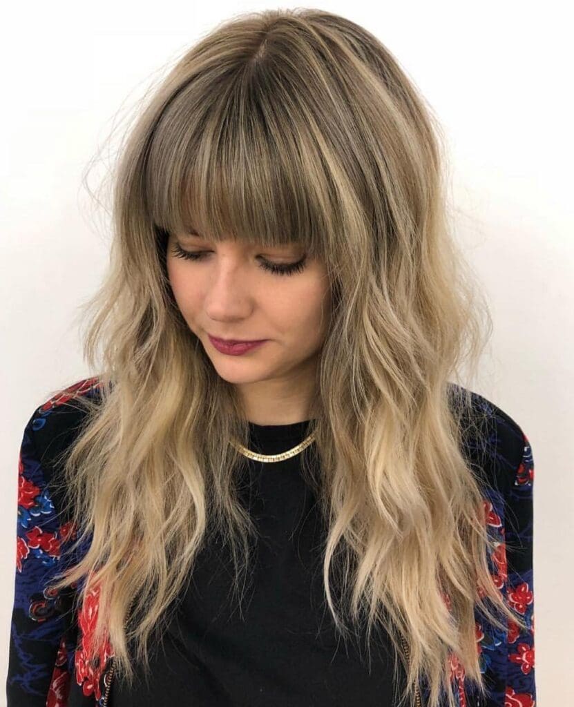 35 Instagram Popular Ways to Pull Off Long Hair with Bangs in 2023