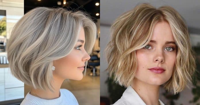 23 Chic Short Wavy Bob Hairstyles for Women