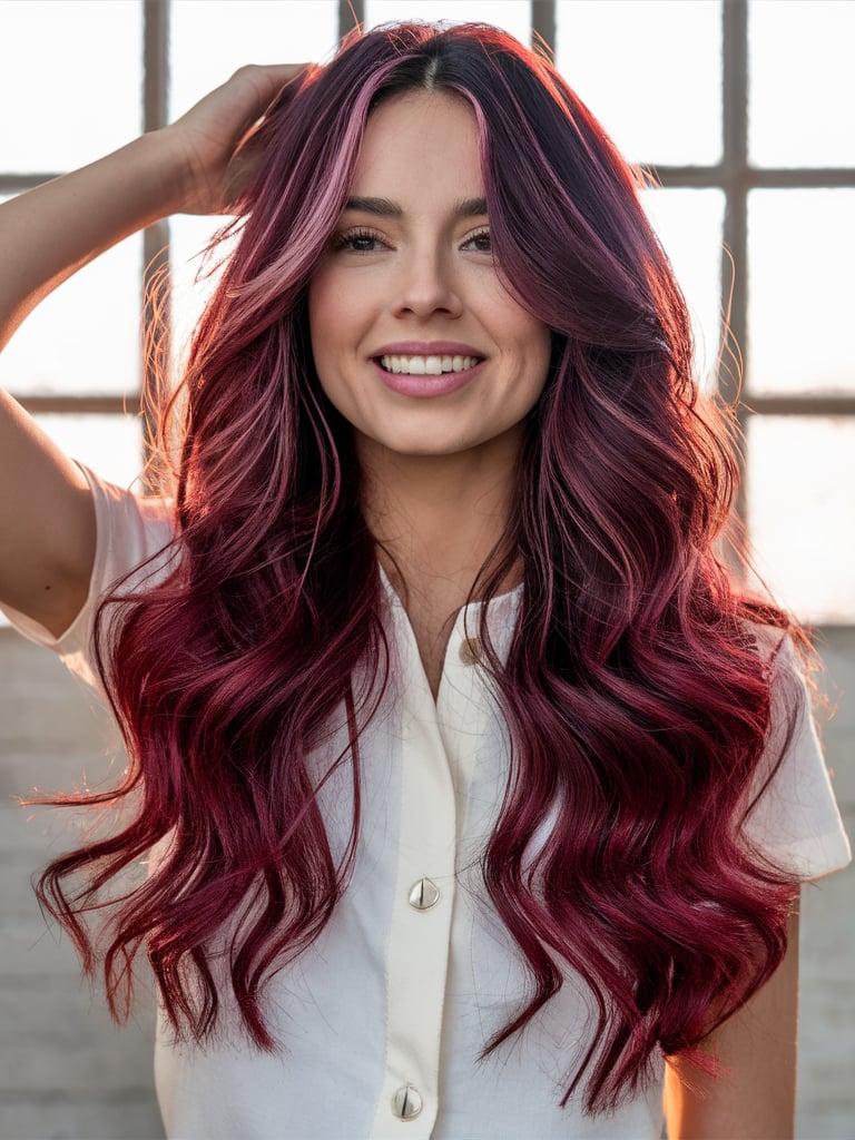 30 Best Maroon Hair Color Ideas of 2024