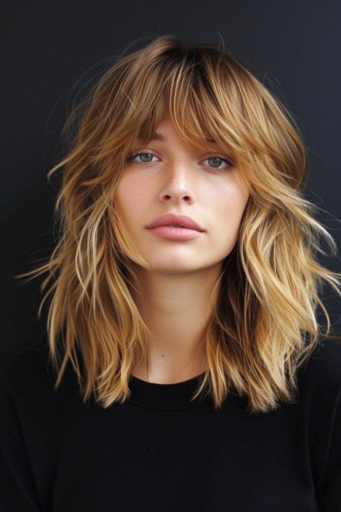 33 Best Short Hair with Bangs Hairstyle Ideas