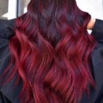 burgundy-balayage